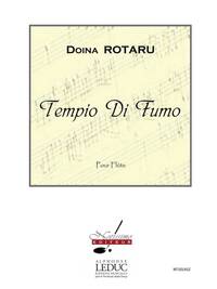 ROTARU TEMPIO DI FUMO FLUTE SOLO BOOK