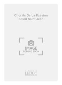 BACH JS CHORALS DE LA PASSION SELON SAINT JEAN STRING QUARTET SC/PTS