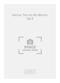 HARRUS TRIO EN RE MINEUR OP.5 FLUTE VIOLIN & GUITAR SCORE/PARTS