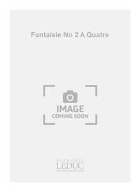 MOULINIE FANTAISIE NO 2 A QUATRE VOICE & VIOLA QUARTET SCORE/PARTS