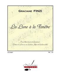FINZI LA LUNE A LA FENETRE ENSEMBLES MIXTES QUATUORS BOOK