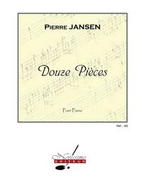 JANSEN 12 PIECES PIANO BOOK PIANO