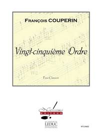 COUPERIN FRANCOIS ORDRE NO.25 CLAVECIN HARPSICHORD BOOK