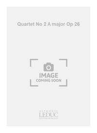 BRAHMS QUARTET NO 2 A MAJOR OP 26 VIOLIN VIOLA CELLO & PF SCORE/PARTS