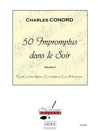 CONORD 50 IMPROMPTUS DANS LE SOIR COR DES ALPES VOL 4 ALPINE HORN BK