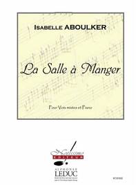 ABOULKER JAMMES SALLE A MANGER SATB A CAPPELLA CHANT