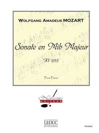 MOZART SONATA IN EB MAJOR KV282 PIANO BOOK PIANO