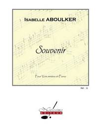 ABOULKER GUILLEVIC SOUVENIR SATB A CAPPELLA CHORAL CHANT
