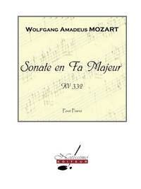 MOZART SONATA IN F MAJOR KV332 PIANO BOOK PIANO