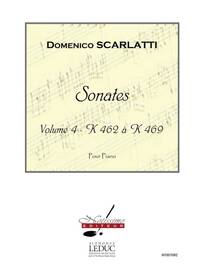 SCARLATTI SONATES VOLUME 4 K462 A K469 PIANO BOOK PIANO