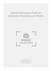 DAVID PANLOGUE FLUTE OR DIATONIC HARMONICA & PIANO BOOK