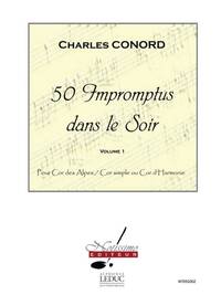 CONORD 50 IMPROMPTUS DANS LE SOIR COR DES ALPES VOL 1 ALPINE HORN BK