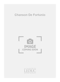 CAYRE CHANSON DE FORTUNIO 4 FLUTES SCORE/PARTS