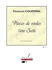 COUPERIN FRANCOIS PIECES DE VIOLES SUITE NO 1 VIOLA DA GAMBA BOOK