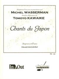WASSERMAN KAWAIKE CHANTS DU JAPON SOPRANO SOLO & PIANO BOOK