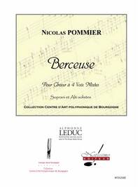 POMMIER BERCEUSE MIXED CHOIR SATB A CAPPELLA CHANT