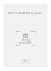 MOZART SONATA IN BB MAJOR KV281 PIANO BOOK PIANO