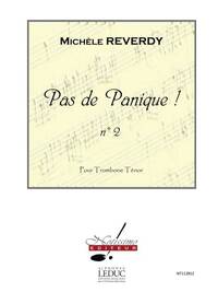 REVERDY PAS DE PANIQUE! NO.2 TENOR TROMBONE IN B FLAT BOOK