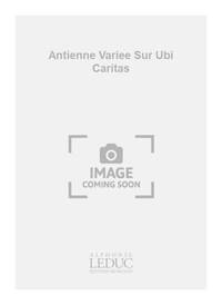 MOREL ANTIENNE VARIEE SUR UBI CARITAS 2 FEMALE VOICES & BASS CLT SCORE