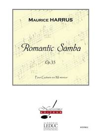 HARRUS ROMANTIC SAMBA GUITAR SOLO BOOK