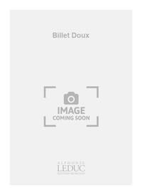 FISCHER ERIC BILLET DOUX BASS FLUTE & DRUMS BOOK