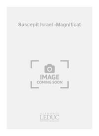 BACH JS SUSCEPIT ISRAEL MAGNIFICAT BWV243 STRING QUINTET SCORE/PARTS