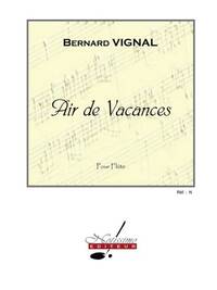 VIGNAL AIR DE VACANCES FLUTE SOLO BOOK