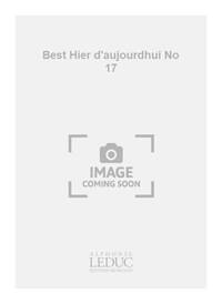 AIGNERELLE BEST HIER D'AUJOURD'HUI NO 17 MEDIUM VOICE & PIANO BOOK