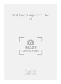 AIGNERELLE BEST HIER D'AUJOURD'HUI NO 15 MEDIUM VOICE & PIANO BOOK