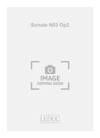 BEETHOVEN LUDWIG VAN SONATE NO.3 OP.2 PIANO BOOK PIANO