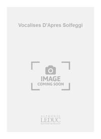 MOZART VOCALISES D'APRES SOLFEGGI (WALTER) CLARINET IN B FLAT BOOK