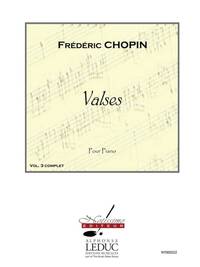 CHOPIN VALSES VOLUME 3 PIANO BOOK PIANO