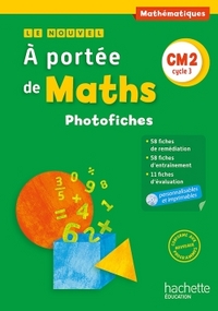 Le nouvel A portée de Maths CM2, Photofiches et CD-Rom personnalisables