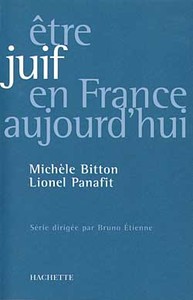 ETRE JUIF EN FRANCE AUJOURD'HUI