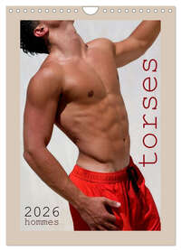 Torses - Hommes (Calendrier mural 2026 DIN A4 horizontal), CALVENDO calendrier mensuel