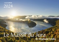 Calendrier Le Massif du Jura de Stéphane Godin 2024