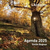 AGENDA 2025 L'ARDECHE DE SIMON BUGNON