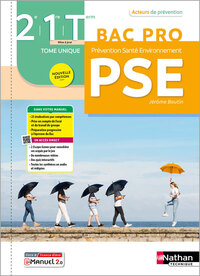 Prévention santé environnement - Tome unique - 2de/1re/Term Bac Pro - Coll. Acteurs de prévention - Éd. 2025 - Livre + licence