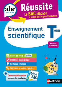 ABC DU BAC REUSSITE ENSEIGNEMENT SCIENTIFIQUE TERMINALE