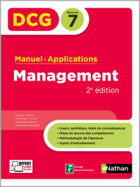 Management - DCG - Epreuve 7 - Manuel et applications - 2024