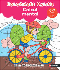 Calcul mental CP - Coloriages malins
