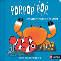 Pop Pop Pop : Mon imagier Pop-up les animaux de la mer