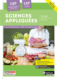 Sciences appliquées CAP Cuisine HCR 2024 Pochette élève