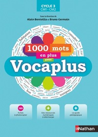 Vocaplus Cycle 3, Fichier photocopiable + Guide pédagogique + Ressources numériques à télécharger