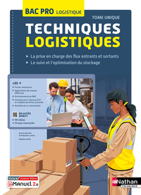 Techniques de logistique Bac Pro Logistique, Livre + Licence numérique i-Manuel 2.0