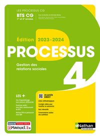 Processus 4 - Gestion des relations sociales (Les Processus CG) BTS CG, Livre + Licence numérique i-Manuel 2.0