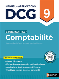 Comptabilité - DCG - Épreuve 9 - Manuel et applications 2026-2027