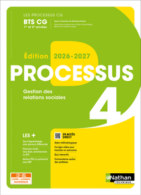Processus 4 - Gestion des relations sociales - BTS CG 1re et 2e années - Coll. Les Processus CG - Ed. 2026