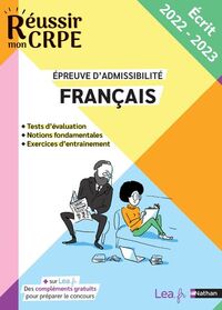 FRANCAIS ADMISSIBILITE ECRIT - CONCOURS 2023 ET 2024