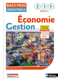 Economie - Gestion Tome unique 2de/1re/Tle Bac Pro Industriels - 2024 - Pochette - élève - + iManuel